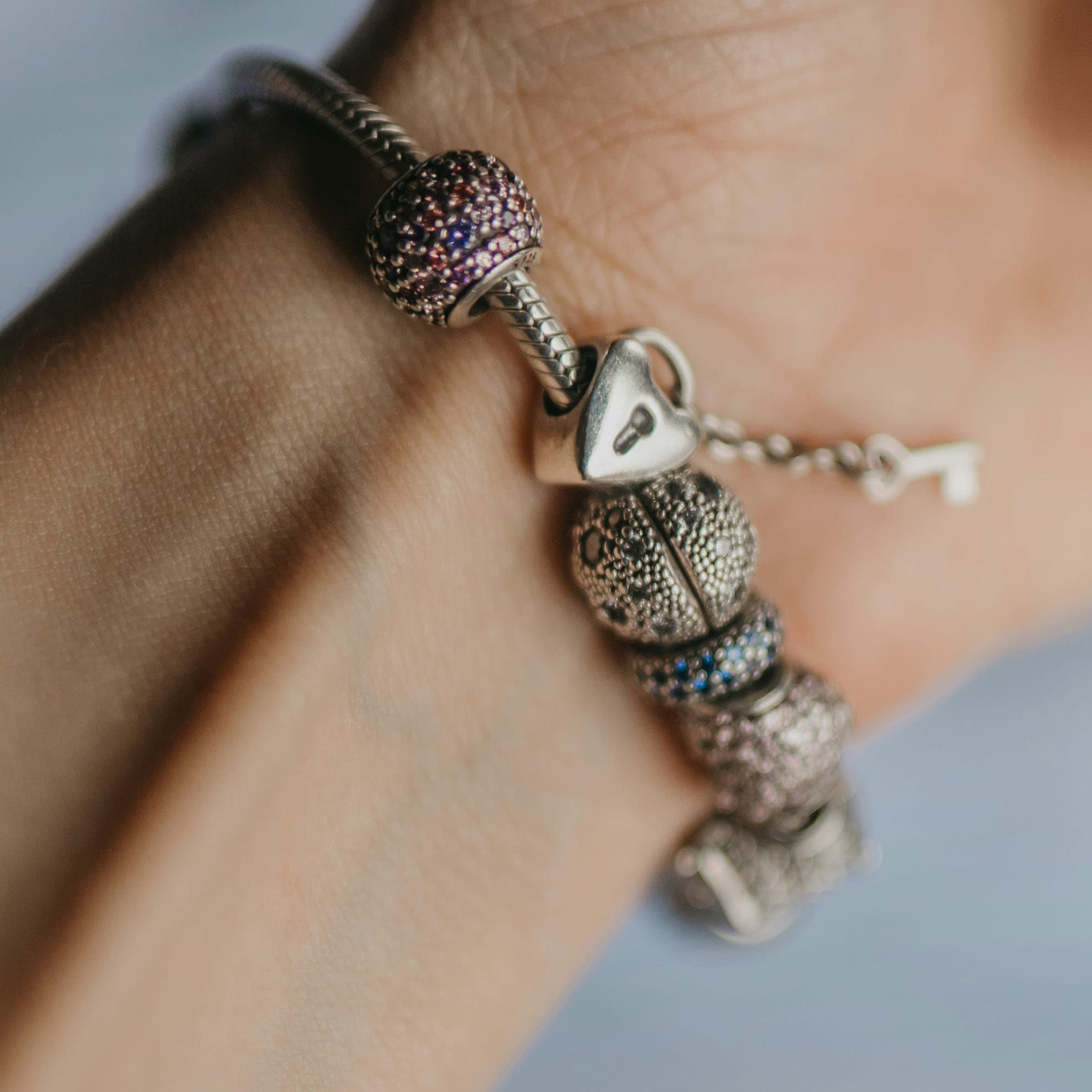 Silver Charm Bracelet