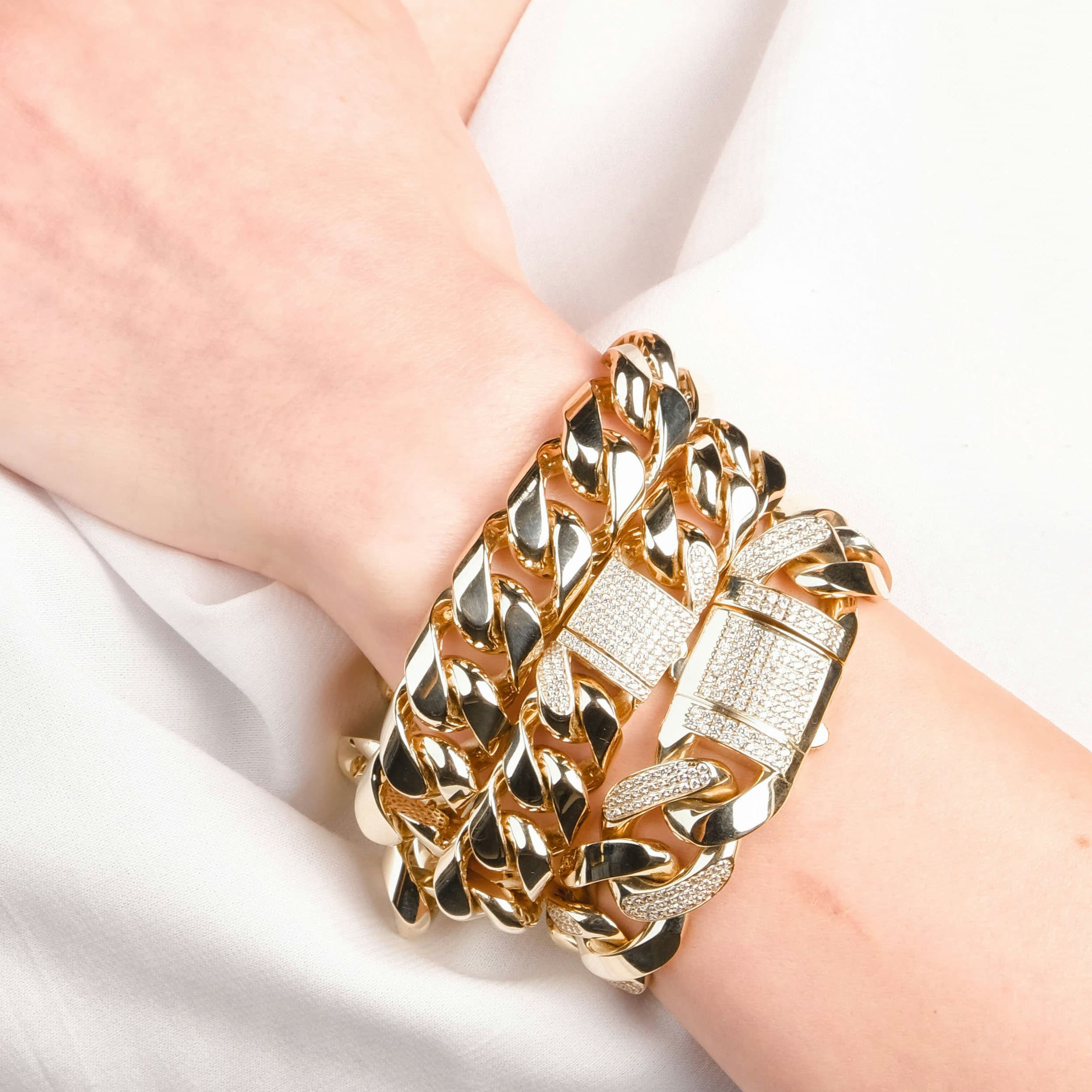 Gold Tennis Bracelet